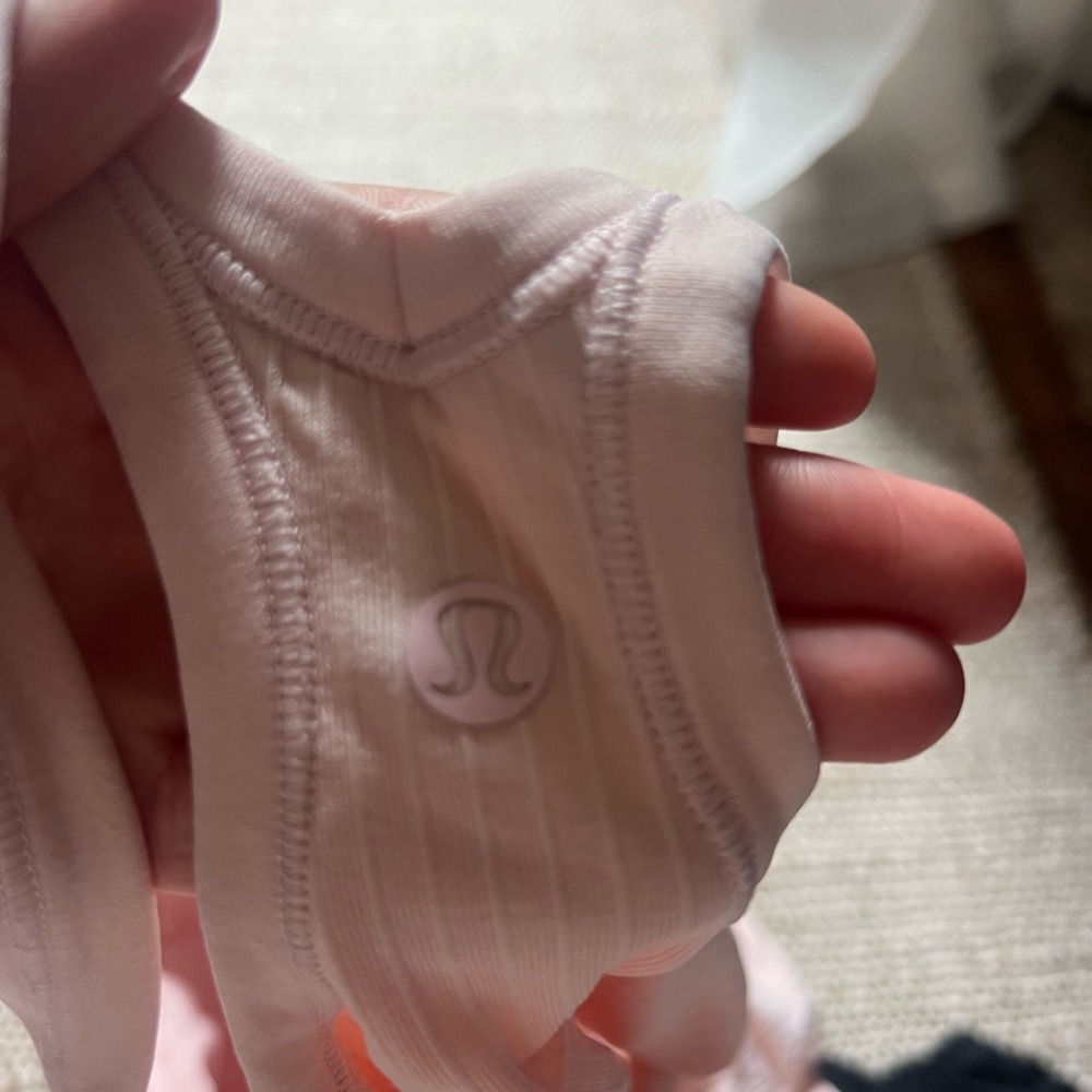 Lululemon Light Pink Sports Bra